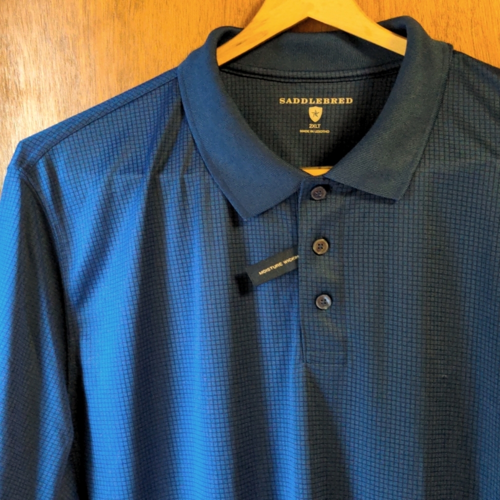 Saddlebred Moisture Wicking Polo